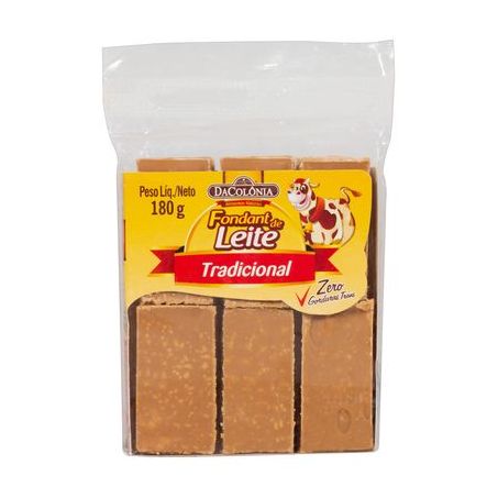 RAPADURA DA COLONIA FONDANT DE LEITE 180G