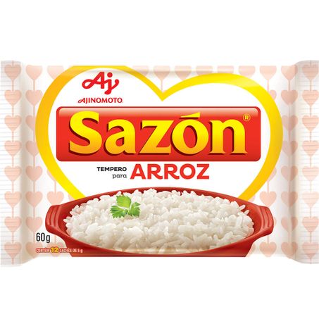 Tempero sazon 60g branco arroz