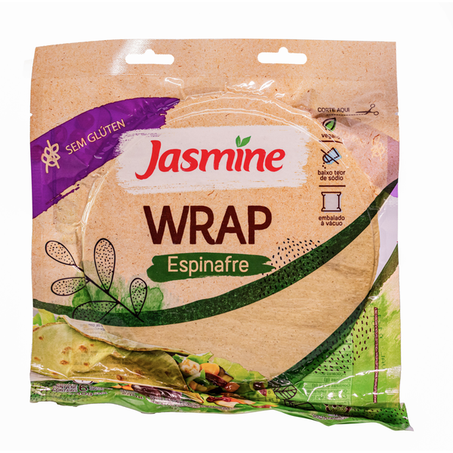 WRAP ESPINAFRE SEM GLÚTEN 240G