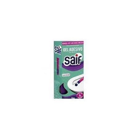 GEL ADESIVO SAIF 6 DOSES 39 G LAVANDA             