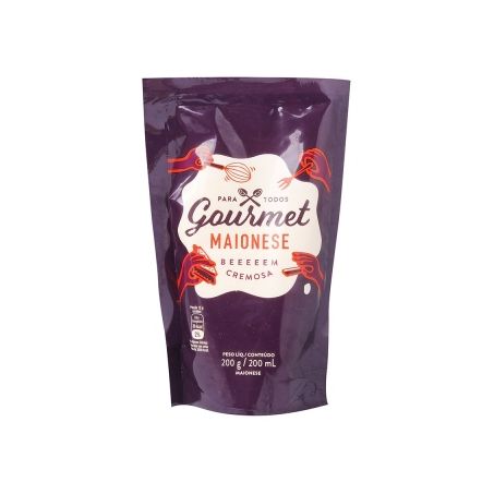 MAIONESE GOURMET TRADICIONAL 200 G SACHE          