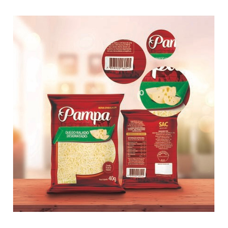 Queijo ralado pampa 40g