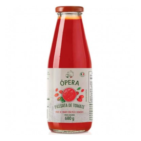 MOLHO PASSATA OPERA 680G VIDRO