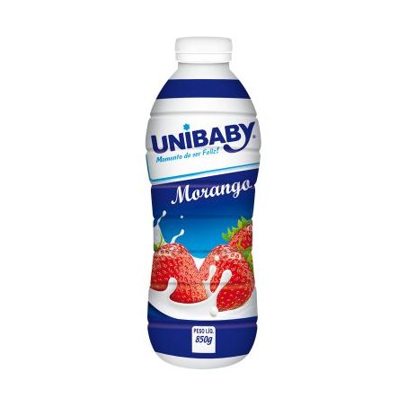 Bebida Láctea Unibaby Morango 800G