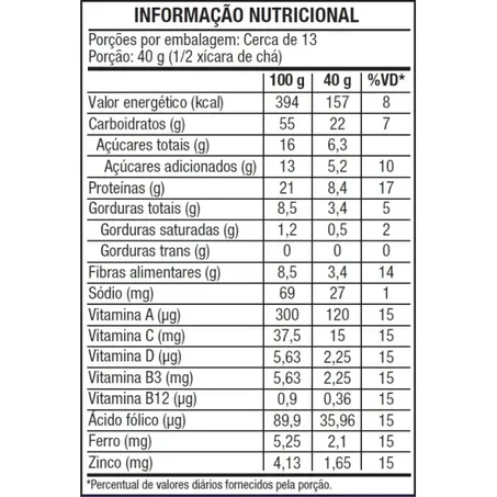 GRANOLA PROTEICA TRADICIONAL RC SOULPRO 500 G - VITAO 360-1