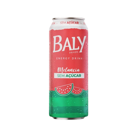 Energético baly melância sem açúcar lata 473ml