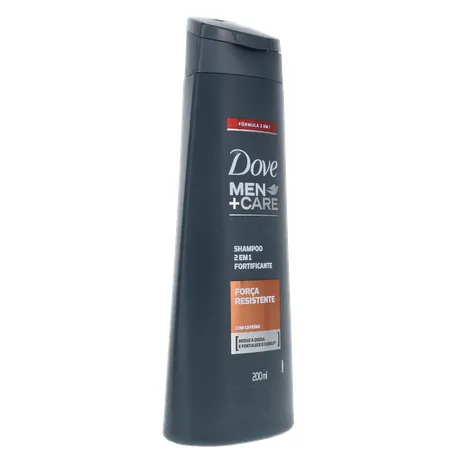 SHAMPOO DOVE MEN 2 EM 1 FORÇA RESISTENTE 200ML 360-32