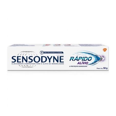 Creme dental sensodyne rap.alivio 50g