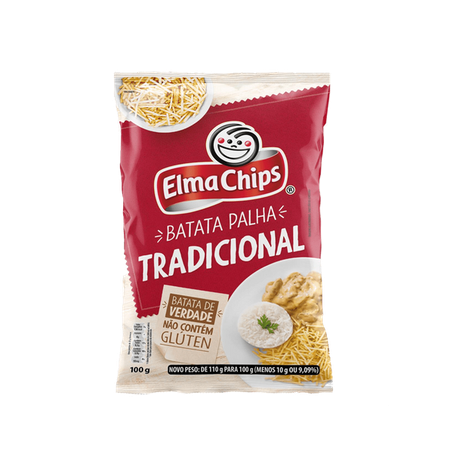 Batata palha na mesa 100g tradicional