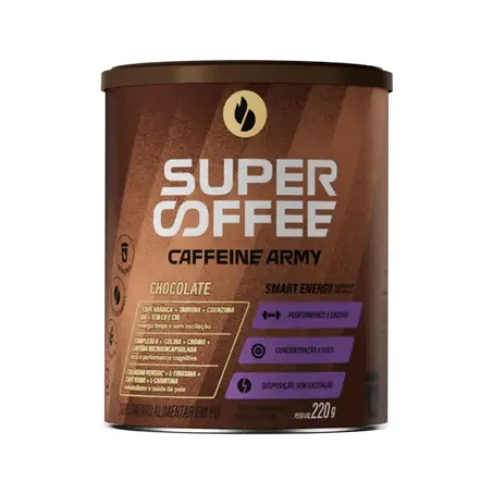 SUPERCOFFEE 3.0 CHOCOLATE 220G - CAFFEINE ARMY