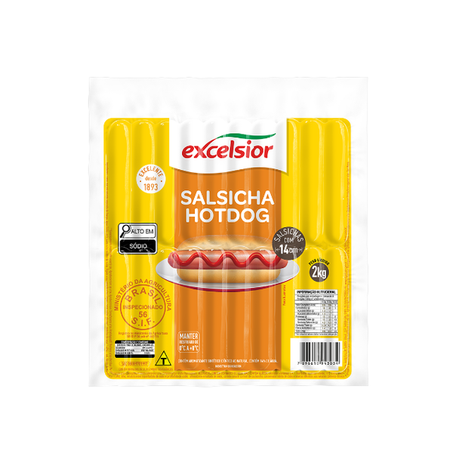 SALSICHA EXCELSIOR HOT DOG KG