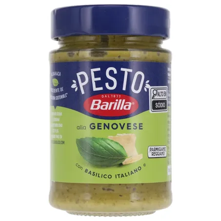 MOLHO PESTO BARILLA GENOVESE VIDRO 190G 360-0