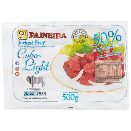 CARNE SECA CUBOS LIGHT 500G