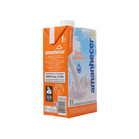 Leite Uht Amanhecer Zero Lactose 1l 
  360-51