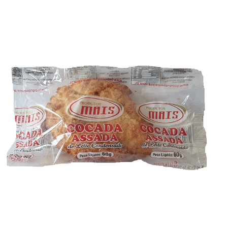 COCADA DE FORNO MAIS SABOR/HAMBURGUESA 55G