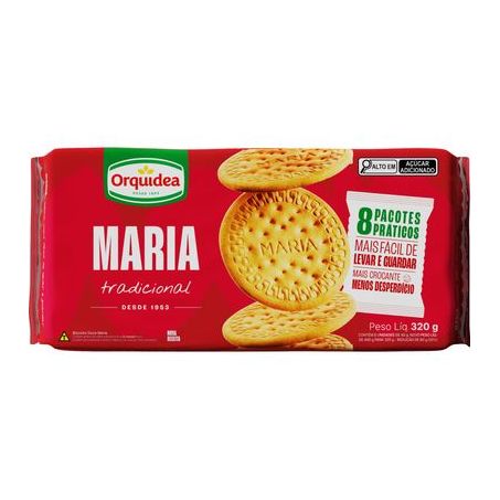 Biscoito Orquidea Maria 320 G 59408