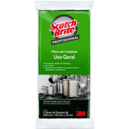 FIBRA LIMPEZA SCOTCH BRITE 5UN