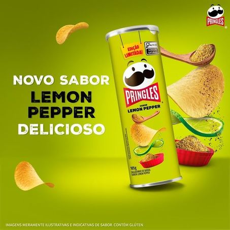 SALG. PRINGLES 105G LEMON PEPPER 360-1