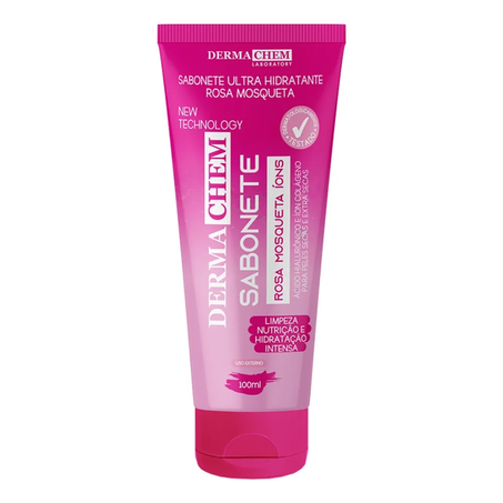 Sabonete dermachem ultra hidra rosa mosqueta 100ml