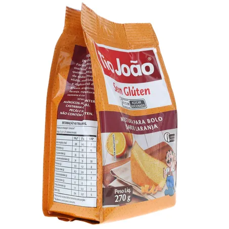 MISTURA BOLO TIO JOÃO LARANJA 270G 360-31