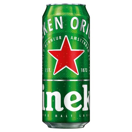CERVEJA LAGER PREMIUM PURO MALTE HEINEKEN LATA 473ML