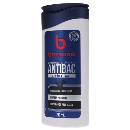 Sabonete Líquido Carvão Ativado Bozzano Antibac Fr 360-2