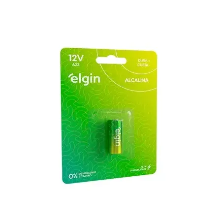 Bateria alcalina elgin a23 12v