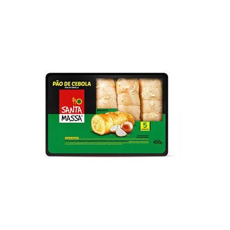 Pão de cebola santa massa 400g