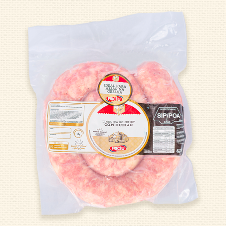 Linguiça Fricéu toscana com queijo kg