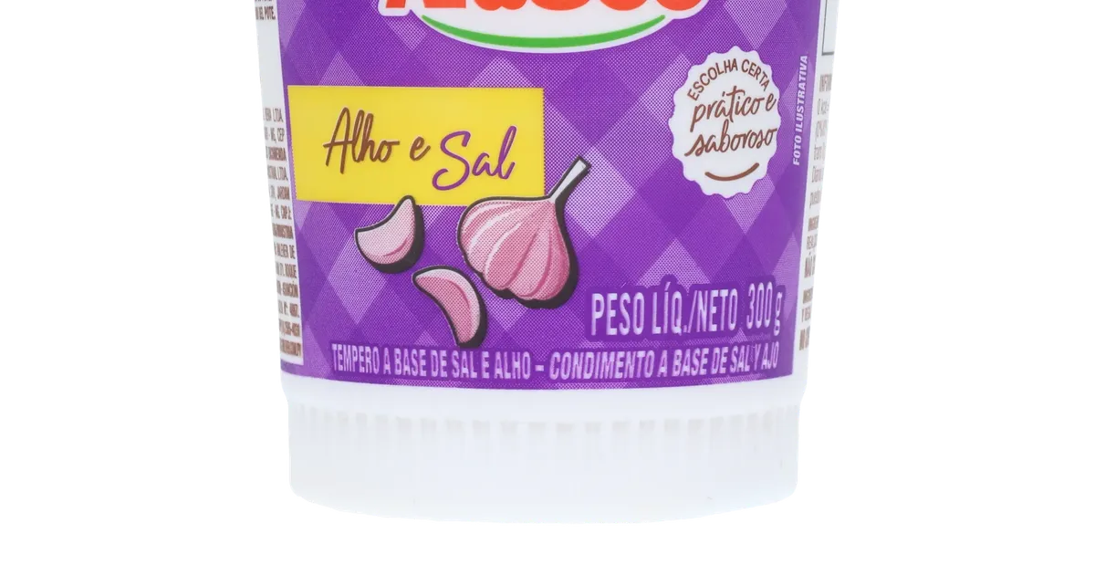 Tempero a Base de Alho e Sal Arisco Pote 300gr