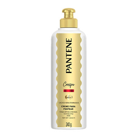 Cr pentear pantene 240g cabelos crespos