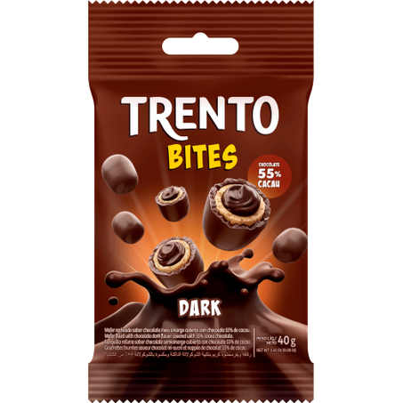 WAFER TRENTO BITES DARK 40G