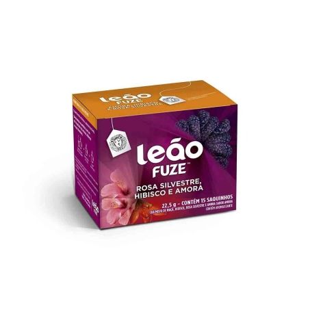 Cha leao rosa silv/hib/amora c/15
