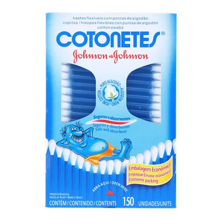 Hastes Flexíveis Cotonetes Cx C/150 360-0