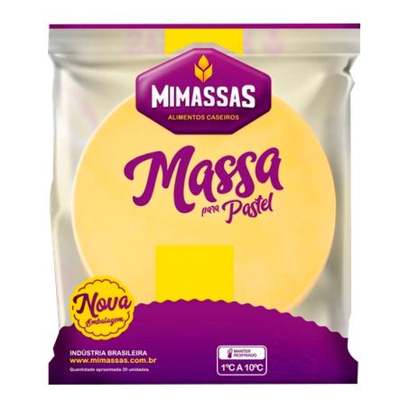 MASSA PARA PASTEL MIMASSAS PACOTE 500G