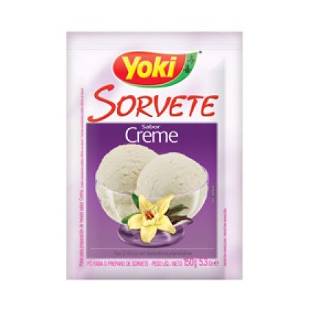PÓ SORVETE YOKI CREME 150G