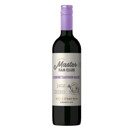 VINHO THE GRILL MASTER ARGENTINO TINTO MALBEC 750ML