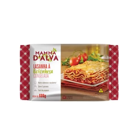LASANHA FORNO DE MINAS MAMMA D BOLONHES 600G