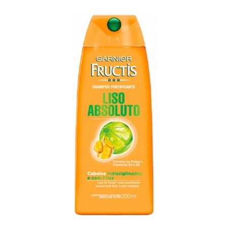SHAMPOO GARNIER FRUCTIS 200ML LISO ABSOL