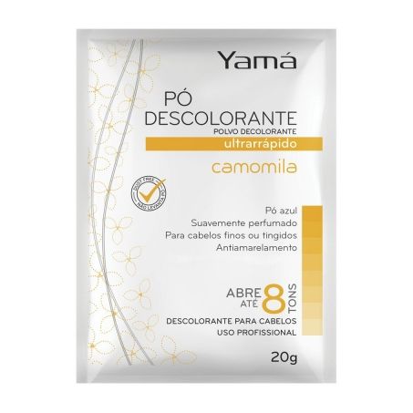 Pó Descolorante Yama Camomila Sachê 20G