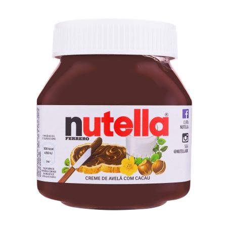 CREME DE AVELA NUTELLA 650G