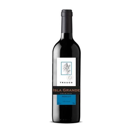 Vinho Chileno Tinto Seco Trauco Isla Grande Merlot Valle Central Garrafa 750ML