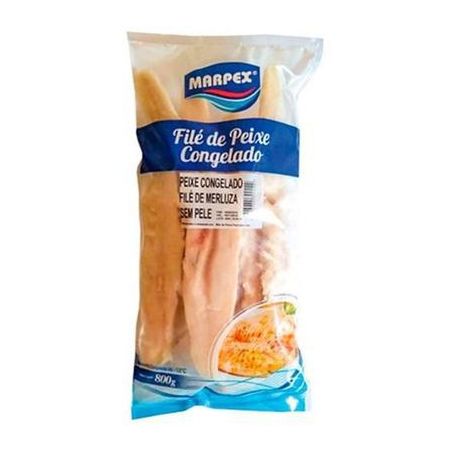 Peixe File Merluza Marpex 800g Congelado