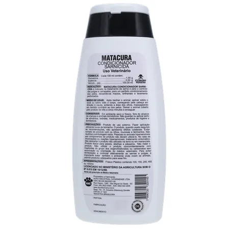 Condicionador Sarnicida Matacura 200ml 360-19