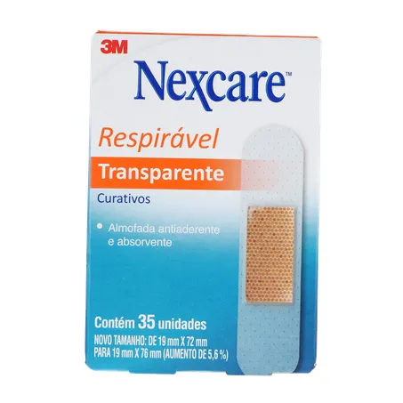 Curativo Nexcare Transparente Caixa 35un 
 