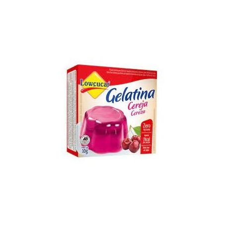 Gelatina lowçucar 10g cereja zero açucar