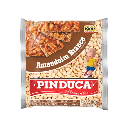 Amendoim Pinduca 400g Branco