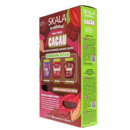 Kit Skala Cacau Cacau Shampoo 325ml Condicionador 200ml 
  360-23
