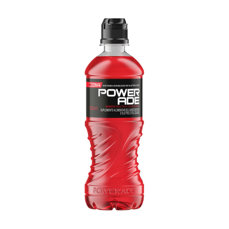 ISOTÔNICO POWERADE FRUTAS TROPICAIS 500ML