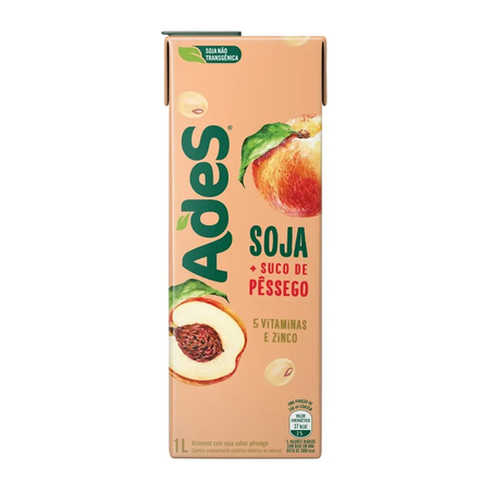 BEBIDA ADES PÊSSEGO 1L